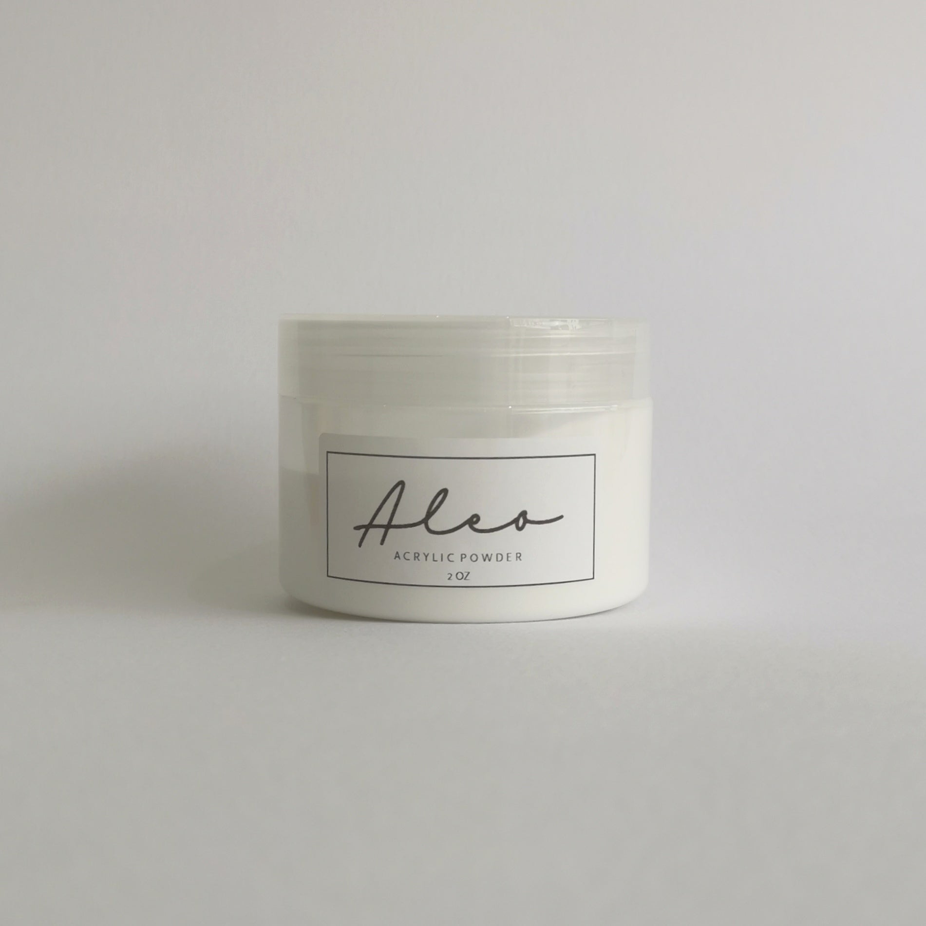 ALEO Acrylic Powder Soft White - Creative Beauty